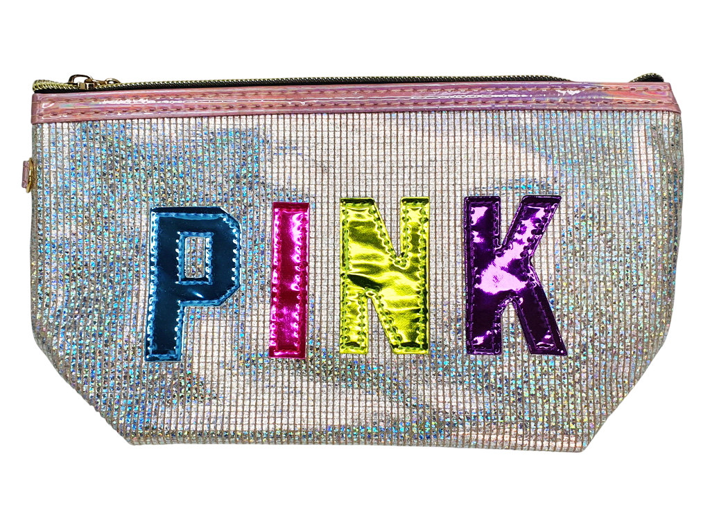 Пенал шкільний з блискучим покриттям Pink, 4 дизайни (ціна за 1 шт)