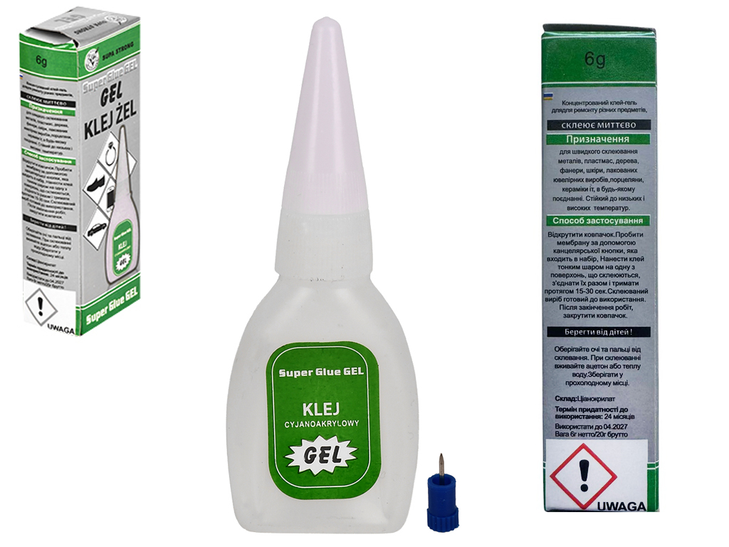 Клей Super Glue Gel 6грам