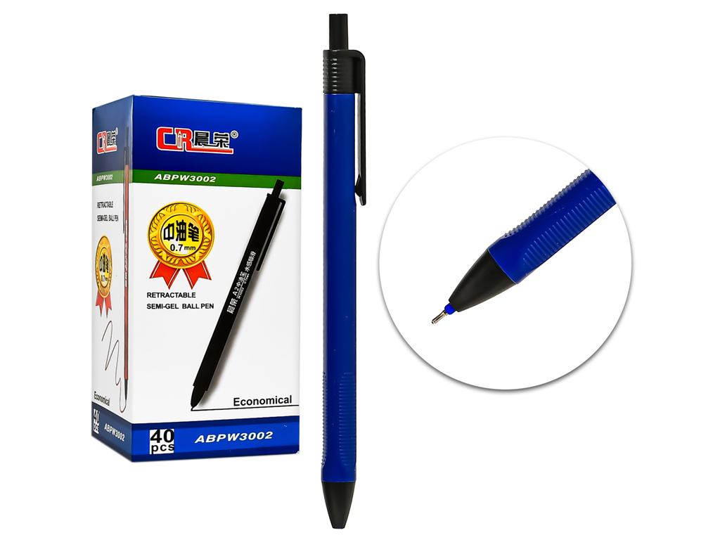 Ручка капиллярная синяя W3002