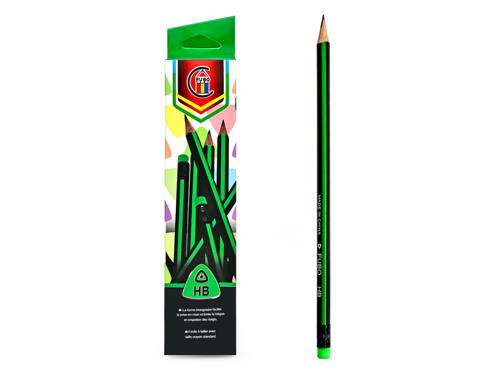 Олівець чорнографітний з гумкою HB. WW00436. Ціна за 1 шт.
