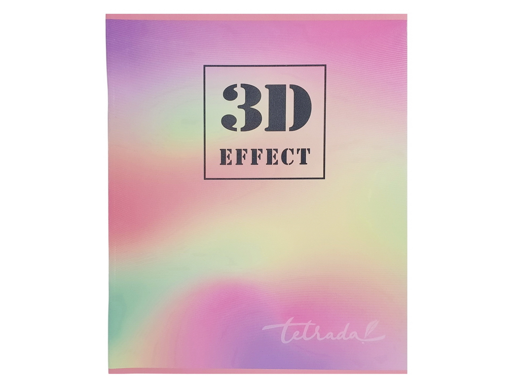 Зошит 48 аркушів клітина 3D Effect (цена за 1шт)