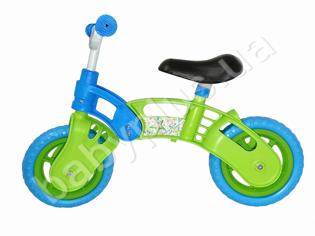 Беговел детский сине-зеленый Star Bike. Kinderway KW-11-012 СЗ