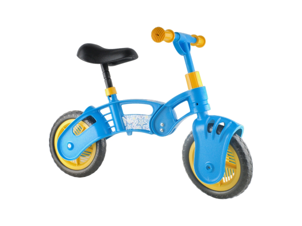 Беговел детский желто-голубой Star Bike. Kinderway KW-11-012 ЖГ