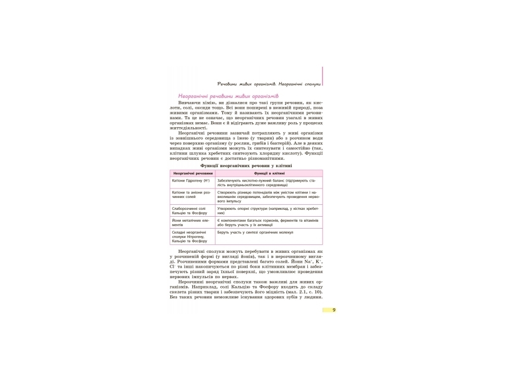 Підручник «Біологія. 9 кл.», 9 кл., К. М. Задорожний, Ранок