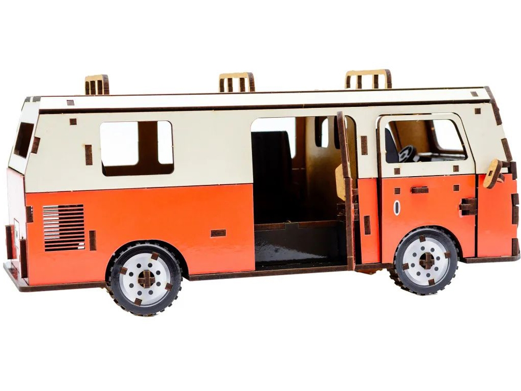 Деревянный 3D конструтор Humvee, PuzzleOK Puz-00926