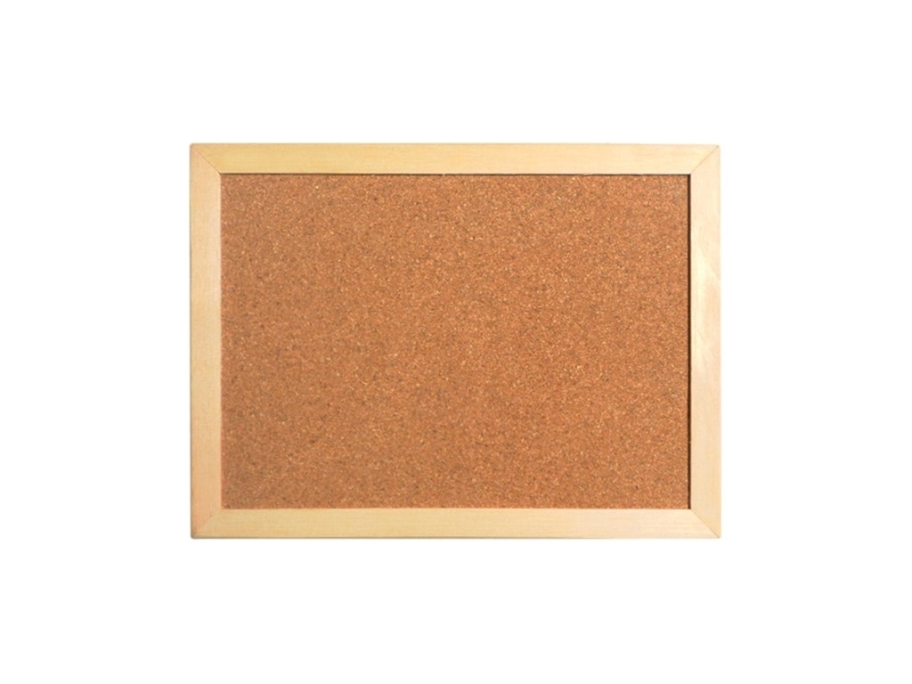 Доска корковая с деревянной рамкой Axent 9601-A, 45x60 см, с кнопками, Axent