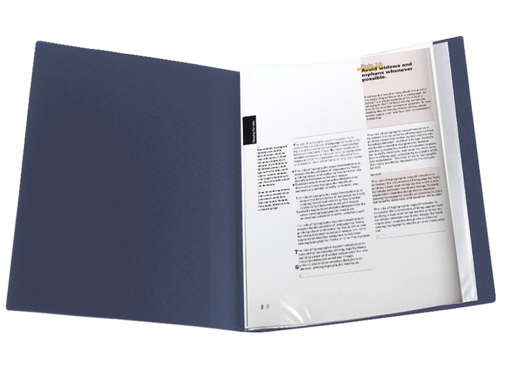 Дисплей-книга для документов Axent 1010-03-A, 10 файлов A4, серая, Axent