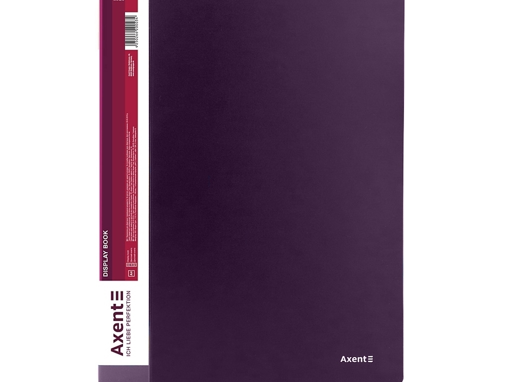 Дисплей-книга сливовая 10 файлов. Axent 1010-11-A