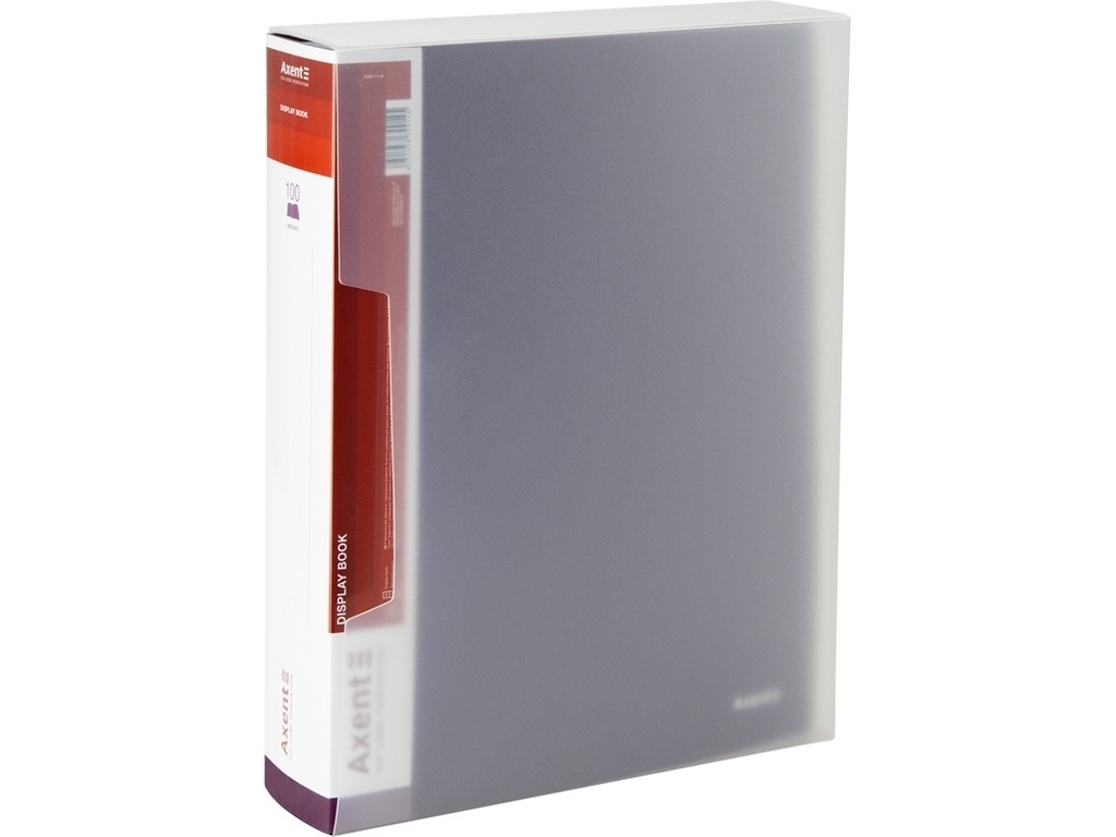 Папка дисплей-книга Axent 1200-11-A A4, 100 файлов, сливовая, Axent