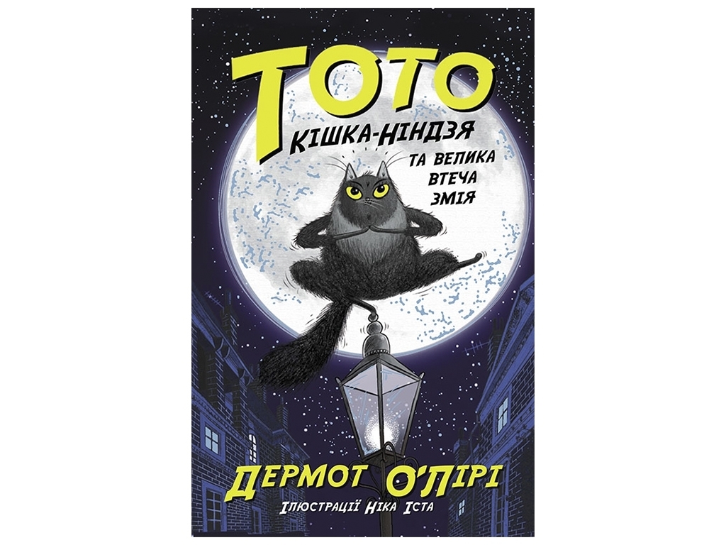 Пригодницька повість "Тото. Кішка-ніндзя та велика втеча змія. Книга 1", Дермот О’Лірі, Ранок