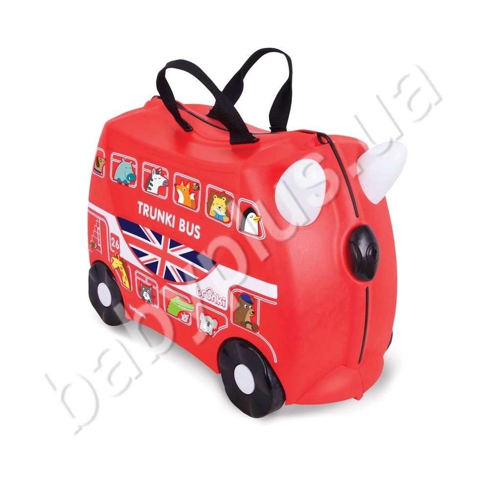 Детский чемодан для путешествий Boris Bus, Trunki