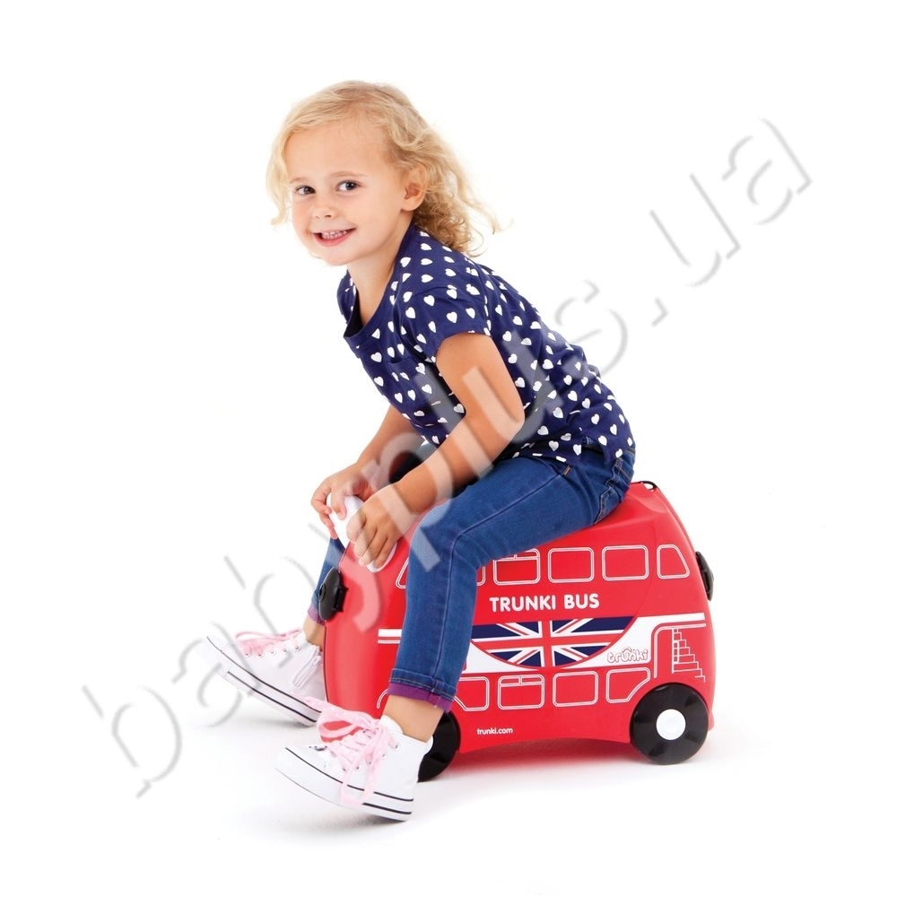 Детский чемодан для путешествий Boris Bus, Trunki