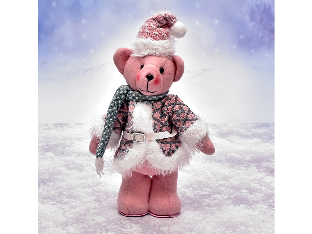 Купить Фигура новогодняя Bear 30см, R90759 недорого