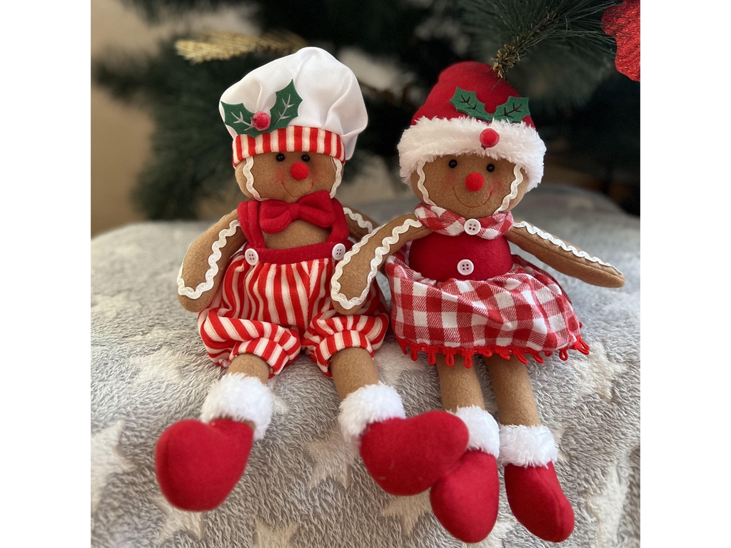 Фигура новогодняя Gingerbread Man 38см, R90780