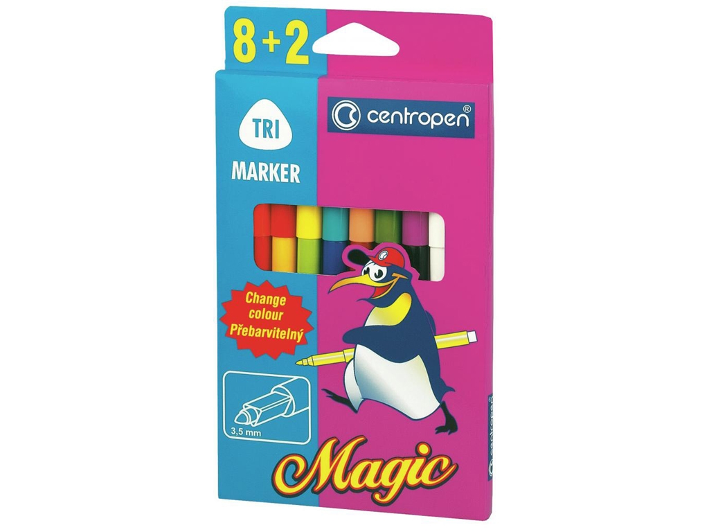 Фломастеры Magic 10 цветов. Centropen 2549/10