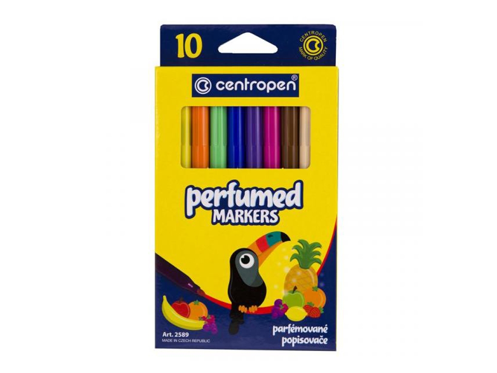 Фломастеры Perfumes 10 цветов. Centropen 2589/10