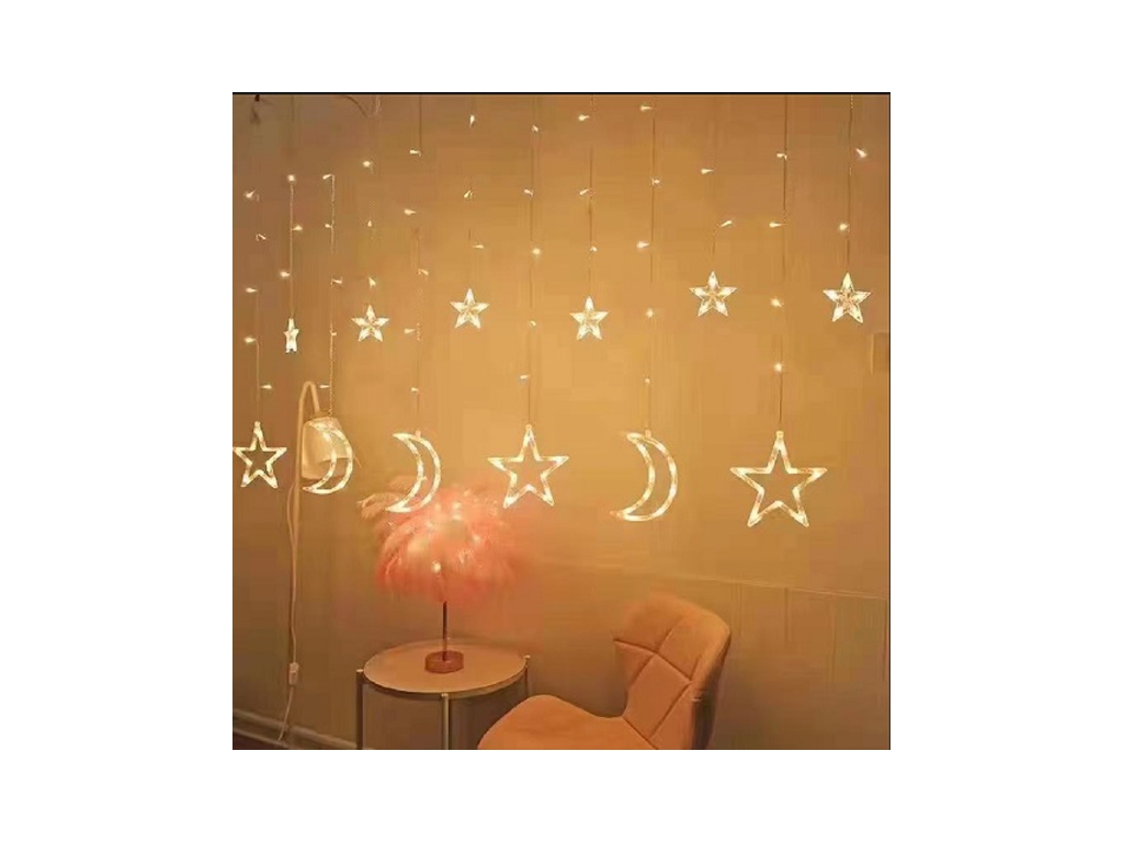 Гирлянда-занавеска светодиодная Starlight Night 2,5х0,85м, 120led, R92651