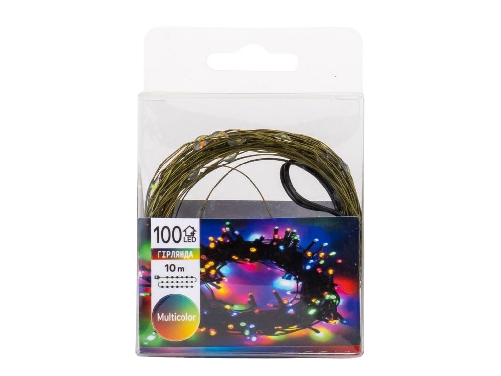 Гірлянда Роса 100LED різнокольорова від USB 10м, 9133-015