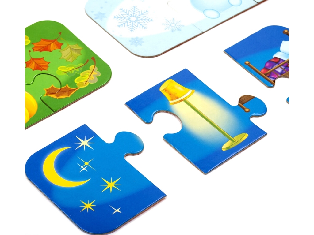 Гра розвиваюча, Пори року, Час доби, Vladi Toys
