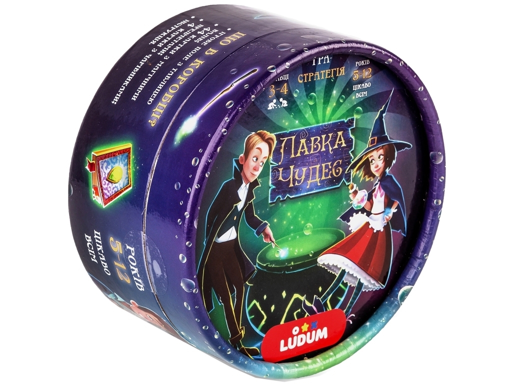 Игра-стратегия магическая Скамейка чудес. Тубус большой. Ludum LG2046-62