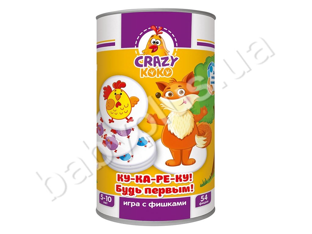 Игра в тубусе Кукареку, Vladi Toys