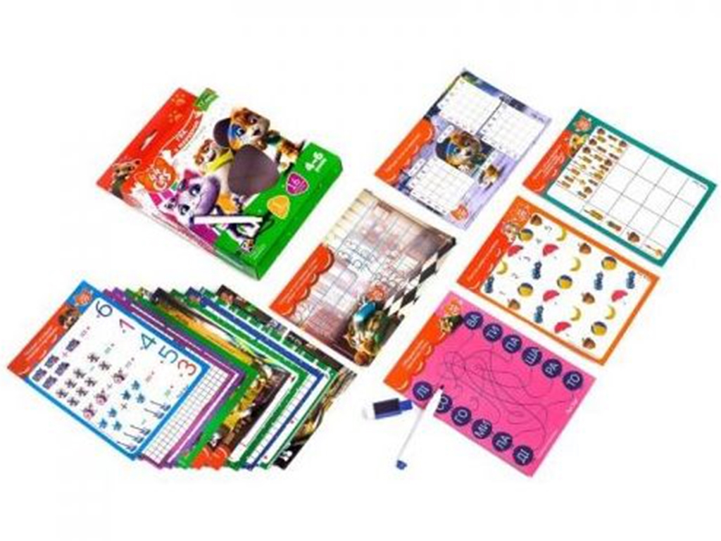 Игра с маркером 44 Кота, 4-6 лет, Vladi Toys