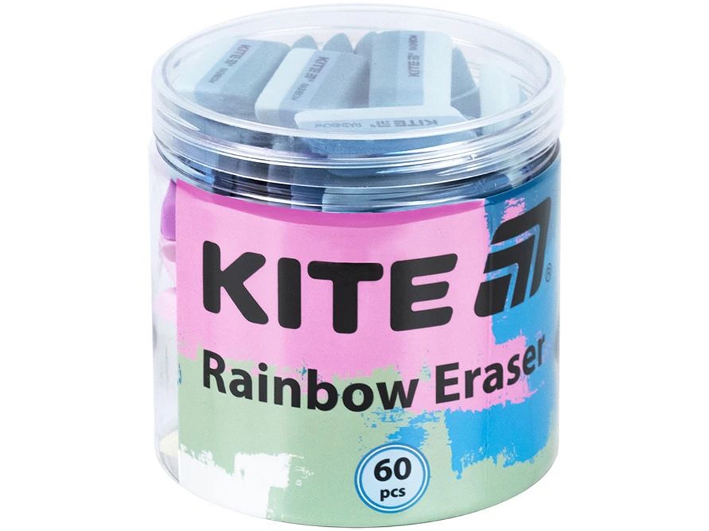 Гумка кольорова Rainbow, Kite