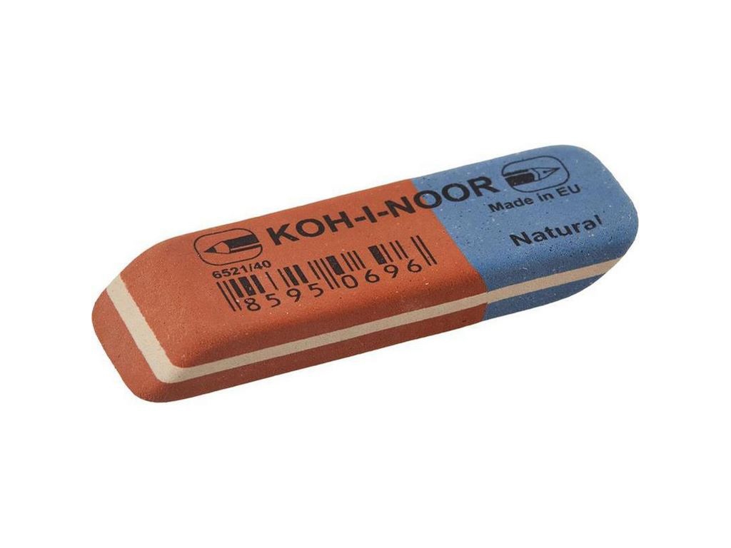 Ластик комбинированный BlueStar. Koh-i-Noor 6521/40