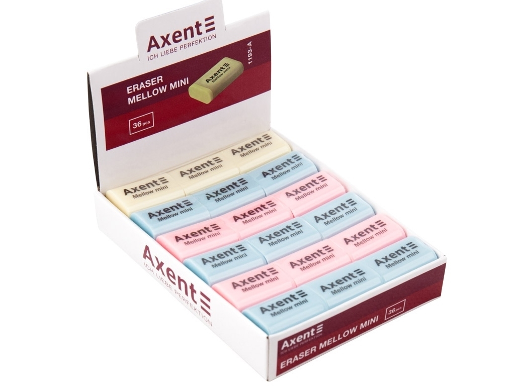 Гумка м'яка Mellow mini. Axent 1193-A