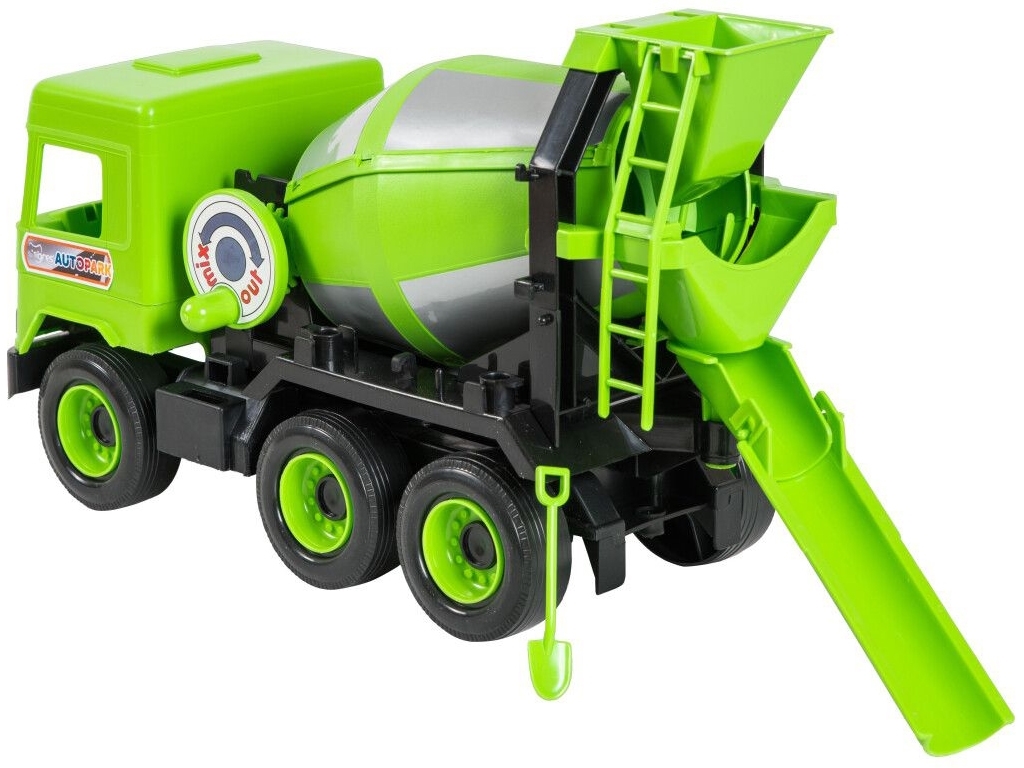 Авто Middle truck бетономешалка светло зеленый в коробке. Tigres 39485