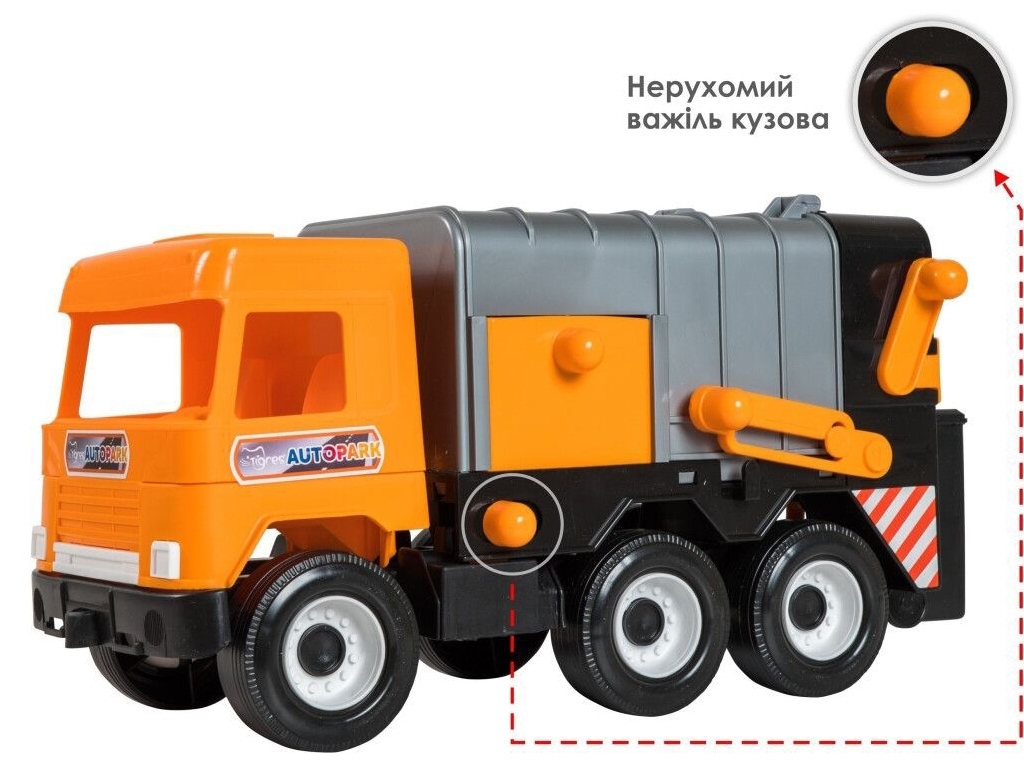 Мусоровоз Сity Middie truck. Tigres 39312