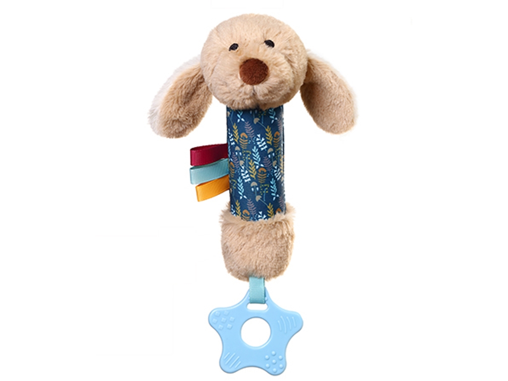 Игрушка с пищалкой Щенок Вилли 6,5х25 см. BabyOno 1524