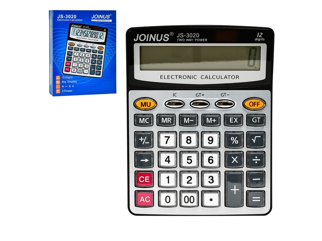 Калькулятор 12-разрядный Joinus, JS-3020