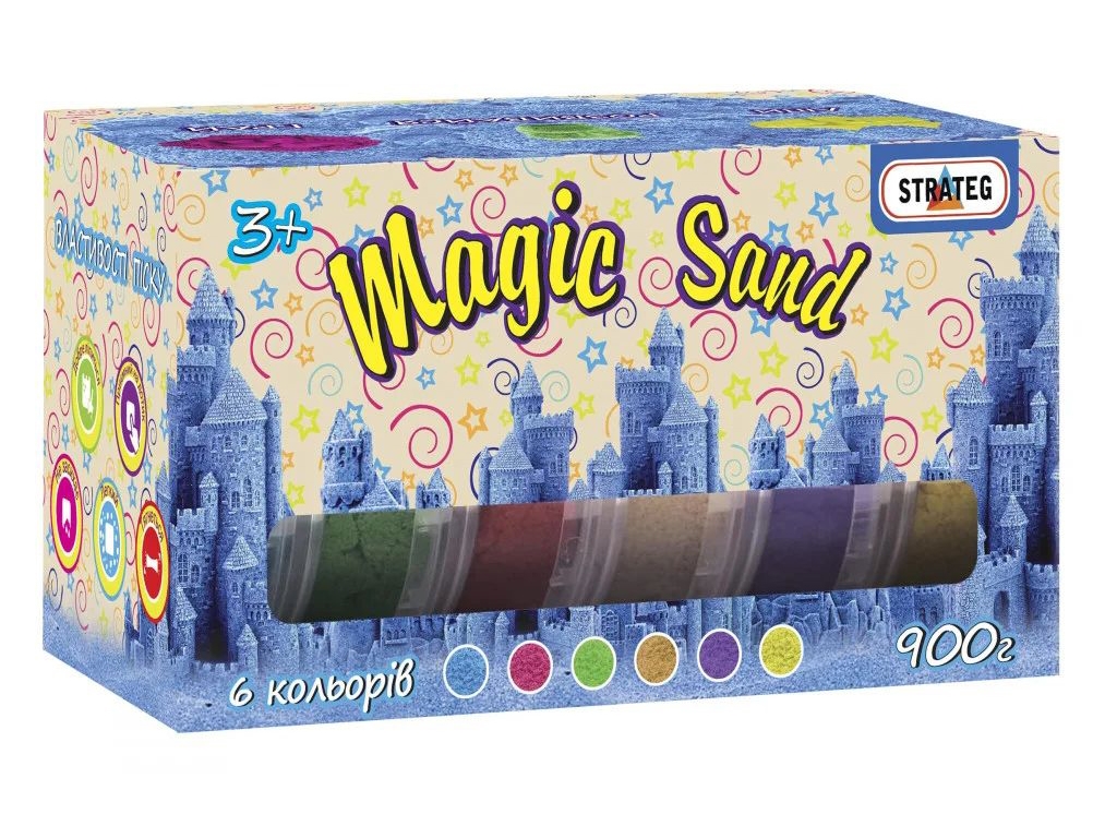 Кінетичний пісок Magic sand, Strateg