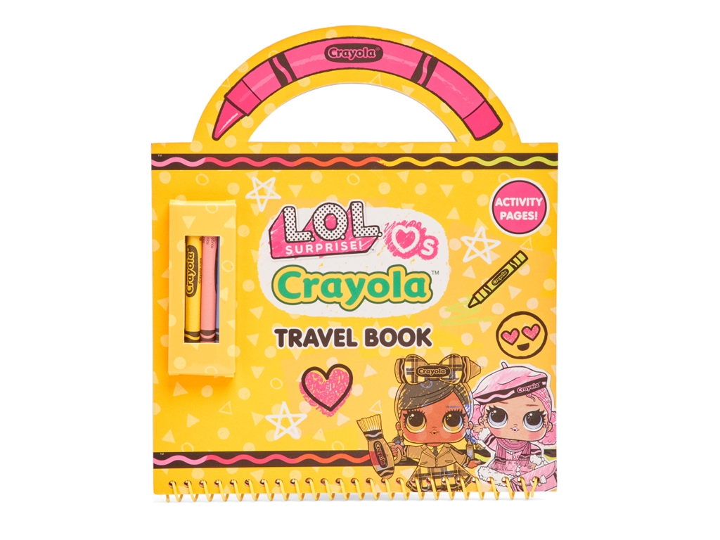 Творческая книга «Crayola LOL Surprise, Путешествие», 3-8 л., Crayola