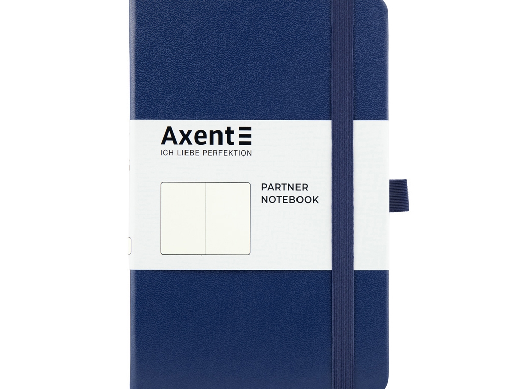 Книга записная Partner синяя 125х195. 96 листов. Axent 8307-02-A