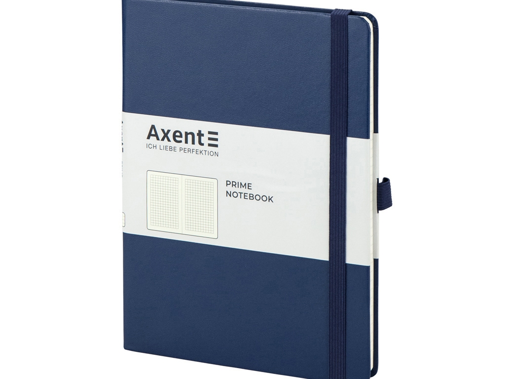 Книга записна в клетку Partner Prime синяя 145х210 мм. 96 листов. Axent 8305-02-A