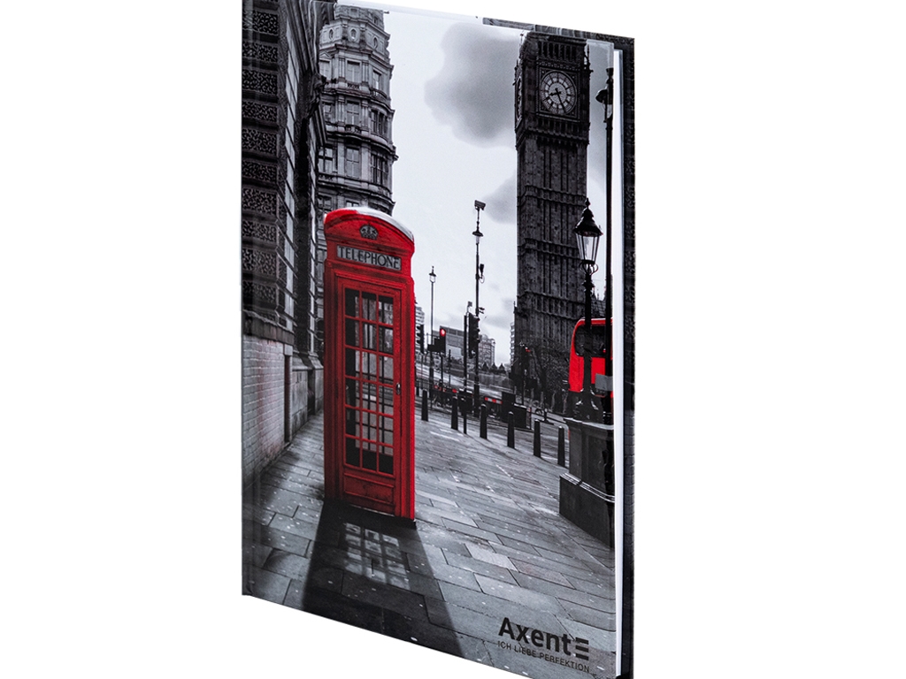 Книга записна у клітинку R&B Telephone А5. 96 аркушів. Axent 8457-5-A