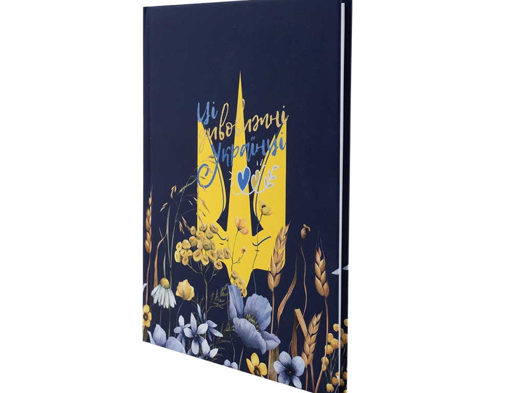 Книга записна у клітинку BE UKRAINE А5. 96 аркушів. Axent 8455-1-A