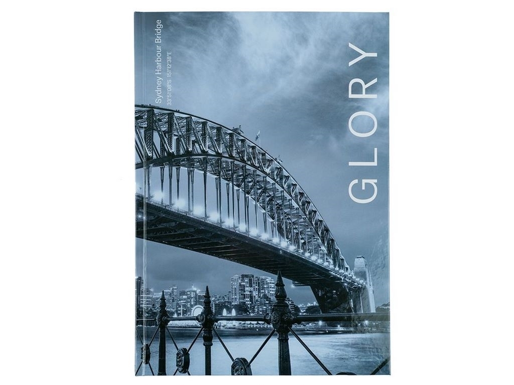 Книга записная в клетку Glory А4. 96 листов. Axent 8422-566-A