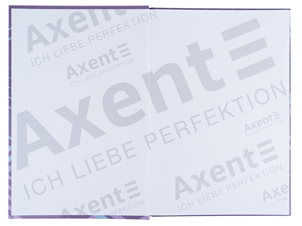 Книга записная в клетку сиреневая Lines А4. 96 листов. Axent 8422-583-A
