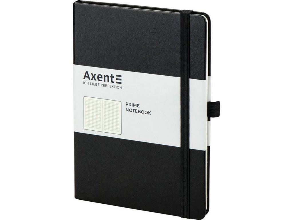 Книга записна в клетку Partner Prime A5, 96 листов, с эластичной тесьмой, Axent