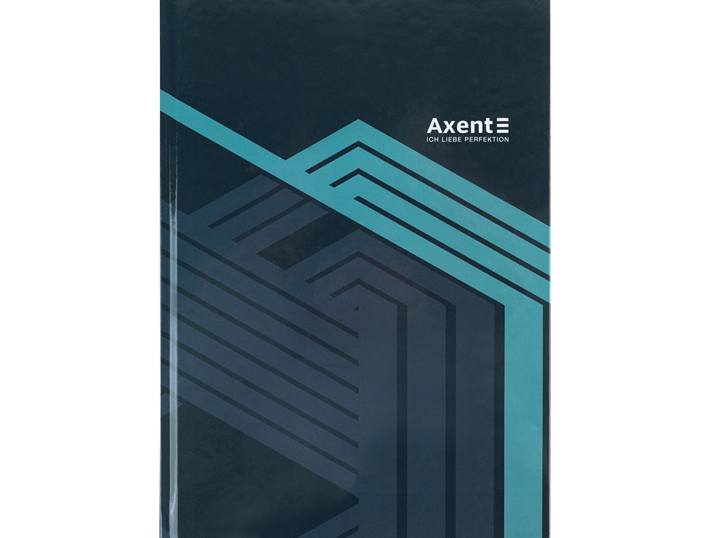 Книга записная в клетку серая Lines А4. 96 листов. Axent 8422-580-A