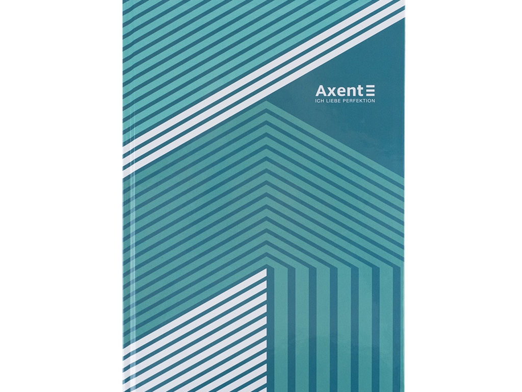 Книга записна у клітинку зелена Lines А4. 96 аркушів. Axent 8422-582-A
