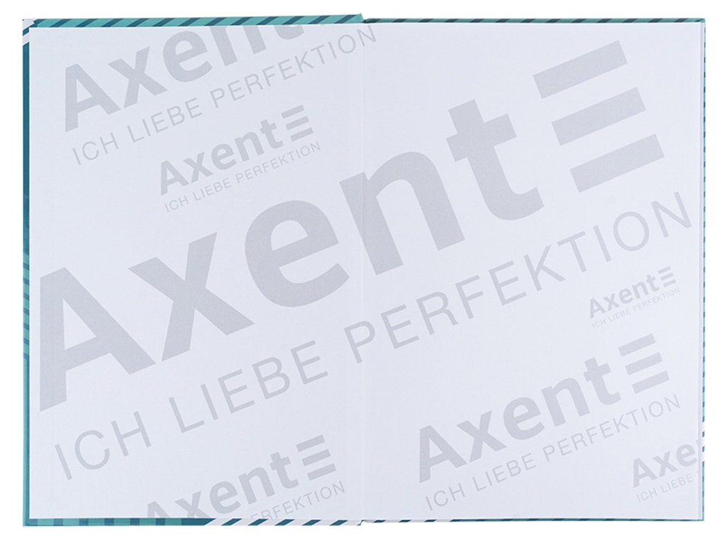 Книга записна у клітинку зелена Lines А4. 96 аркушів. Axent 8422-582-A