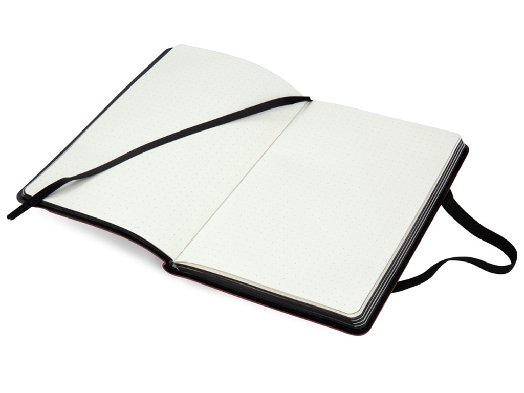 Книга записная в точку Partner Soft красная 125х195 мм. 96 листов. Axent 8310-05-A
