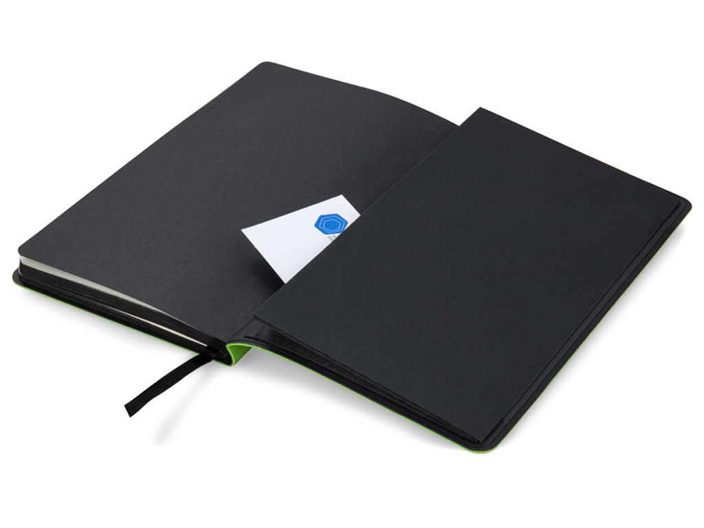 Книга записная в точку Partner Soft салатовая 125х195 мм. 96 листов. Axent 8312-09-A