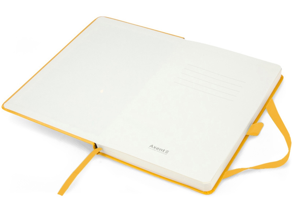 Книга записна у крапку Partner жовта 125х195 мм. 96 аркушів. Axent 8306-08-A