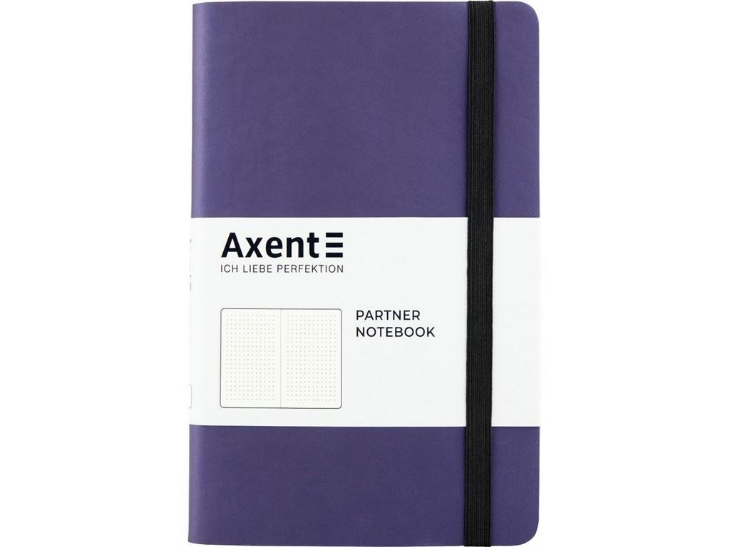 Книга записная в точку синяя Partner Soft A5-. 96 листов. Axent 8310-38-A