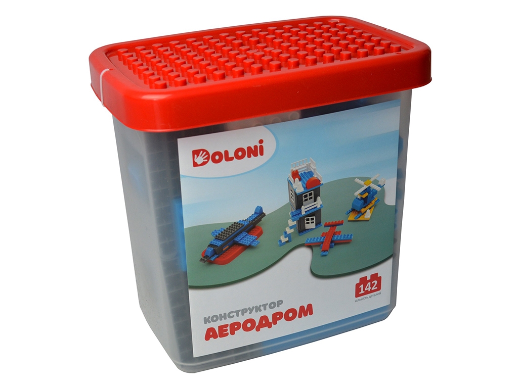 Конструктор Аэродром. TM Doloni Toys 013888-33. 142 детали.